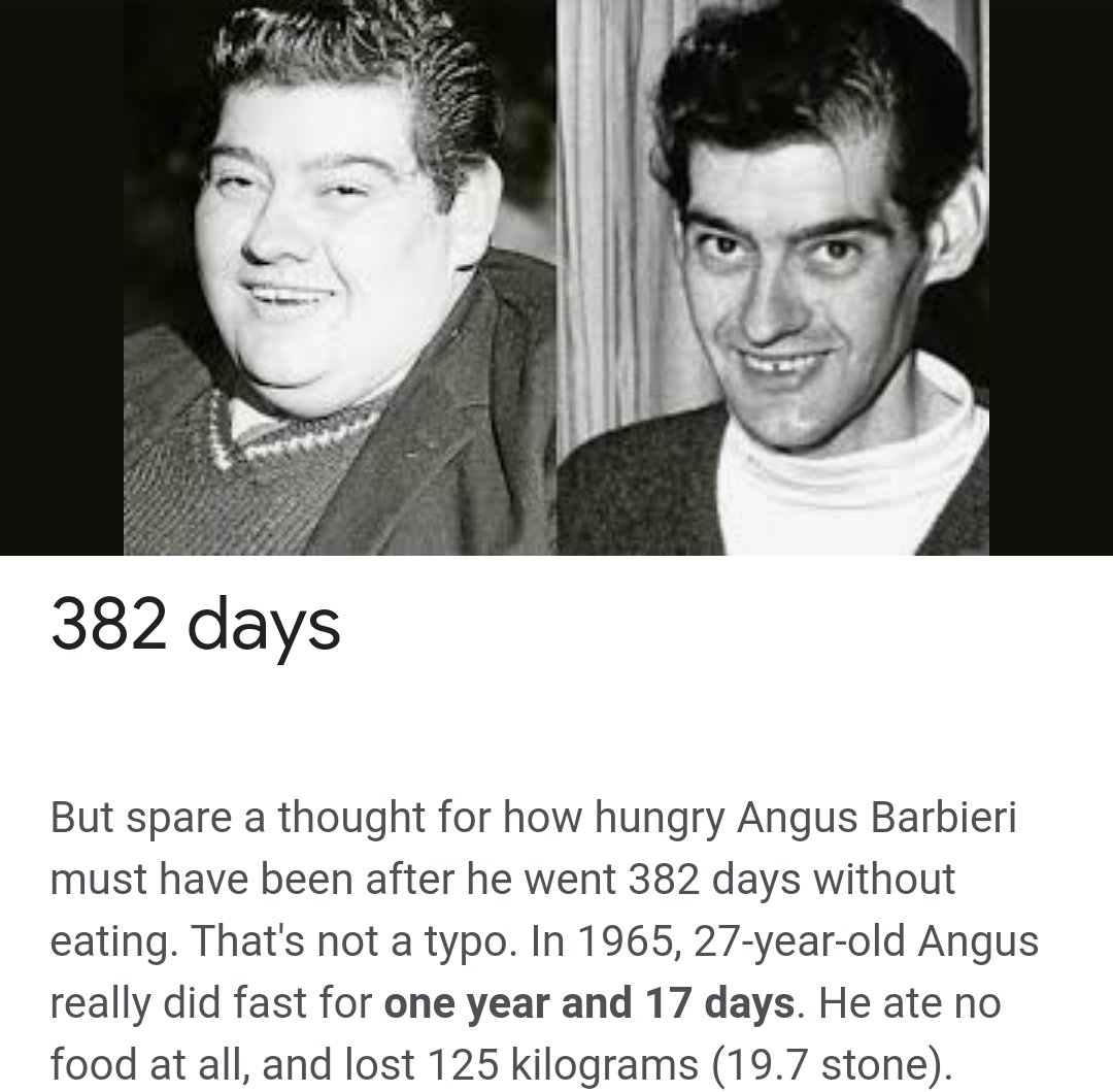 154Alex154's tweet photo. He fasted for more than a year so ya you can handle 24 hours. https://t.co/ma7Ekh5GLh