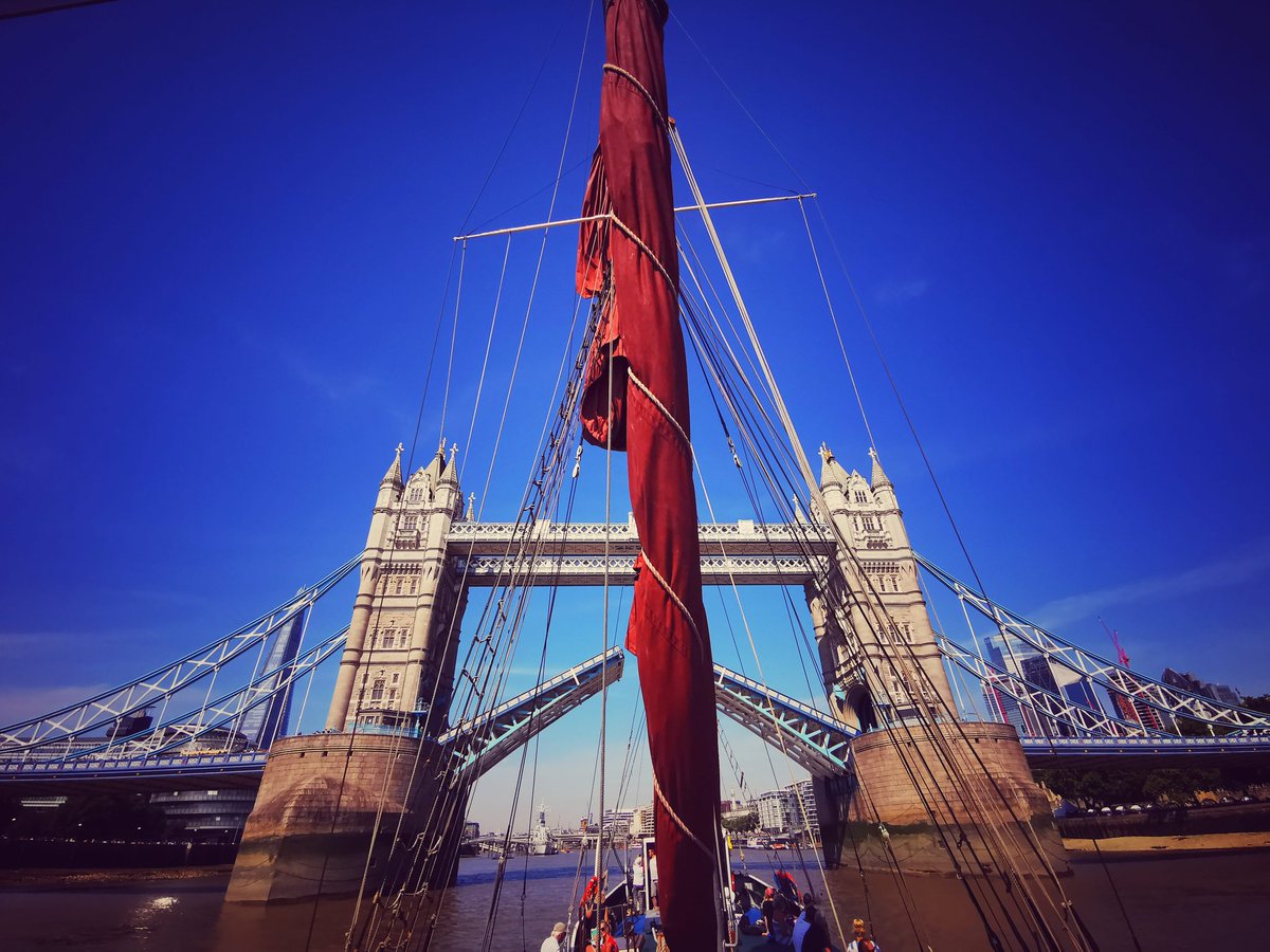 WildBayNZ's tweet photo. What a stunning day to spend time on the Thames on board a Thames Barge
Many fantastic views of both banks of the Thames. Even having Tower Bridge open twice was a real treat.
#TopsailCharters
#Thames
#ThamesBarge
#Keepexploring
#Discover https://t.co/FcN0dAAvgy