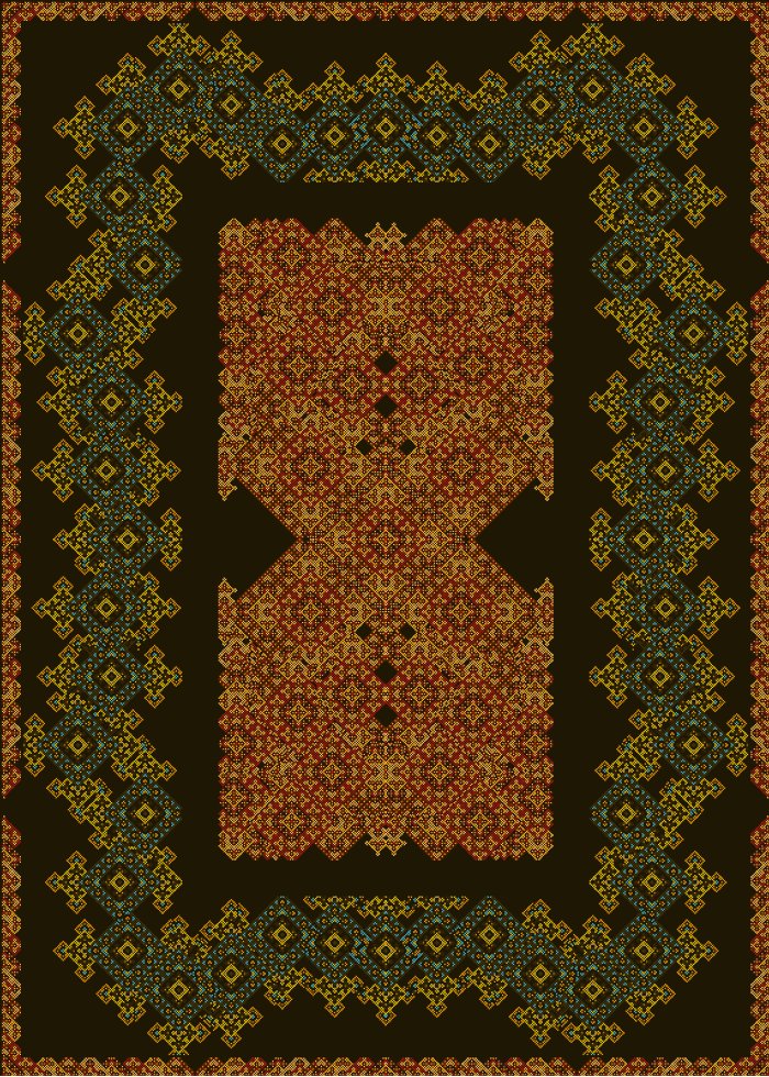 Orkhan's tweet image. Choose your favorite Carpetdiem:

A. Left
B. Right
C. Both

#generativeart #creativecoding #artxcode