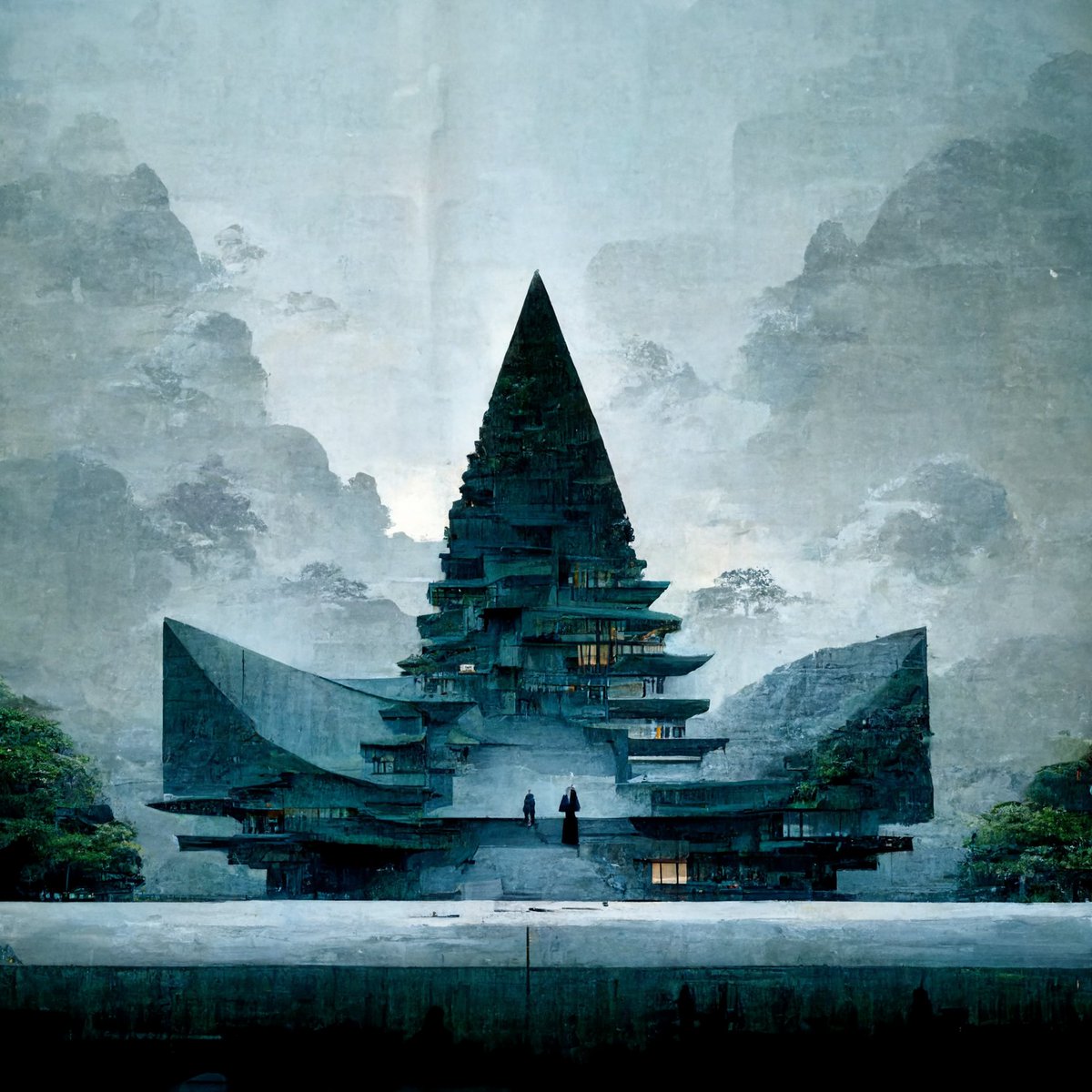 garygilson_'s tweet photo. Experimenting with AI + machine learning in Architecture! Few scenarios combining the styles of iconic architects and what their design would look like in various contexts.
Norman Foster-Himalayas
Bjarke Ingels-Japan
Le Corbusier-Africa
#architecture #ai #future #midjourney #art https://t.co/i6Hb348wBM