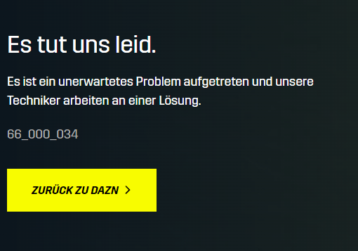 VoggelHD's tweet photo. @DAZN_DE Es ist nicht mal möglich auf die Hilfeseite zu zugreifen. Nette Taktik :) https://t.co/bSBDEsHsv8