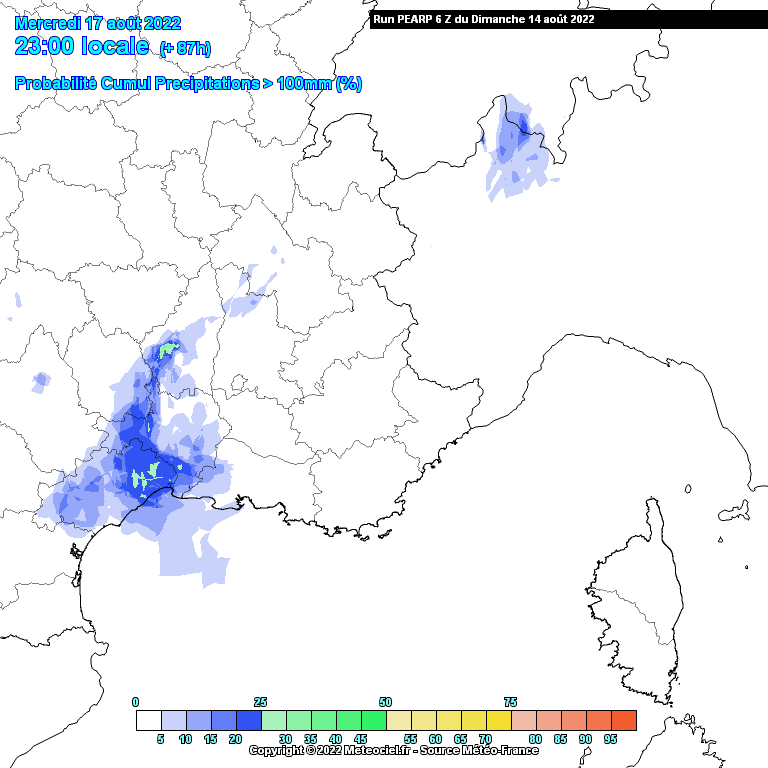 Meteovilles's tweet photo. 🔴Grande surveillance entre mardi soir et mercredi soir autour du #Languedoc avec un risque important d'un épisode d'#orages Méditerranéens. 

Les signaux de cumuls >100mm jusqu'en plaine sont non négligeables, sous une instabilité très forte de la masse d'air. A confirmer ! https://t.co/6NLqiOvCCh