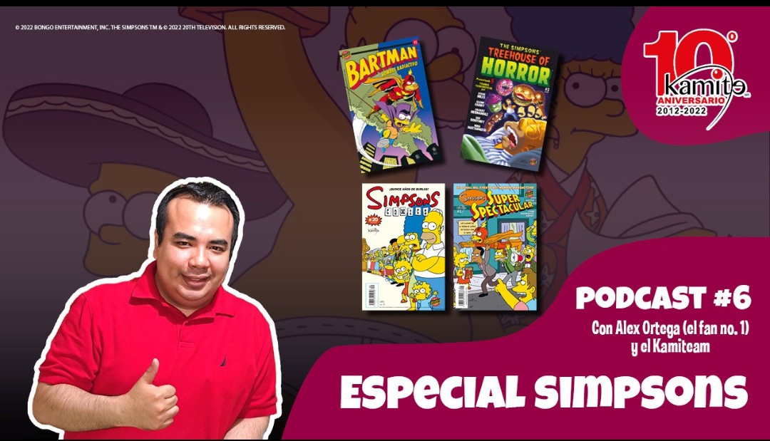 kamite_manga's tweet photo. Sobrinos, ¡El #KamiTeam se viste de amarillo! 🤩
En esta ocasión en el #Kamicast, nos acompaña @Alex_Simpsons23 (el fan No. 1 de los Simpsons), para compartinos sobre su pasión, anécdotas e historias sobre la peculiar familia. 👨👩👧👦🍩🛹 https://t.co/kwXf9M4gUc
