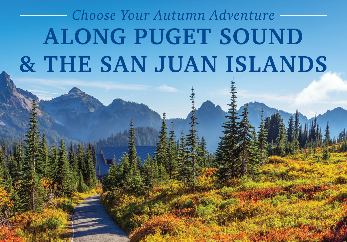 RachelleCriss's tweet photo. With ideal temperatures and nature in full glory, fall is the perfect time to cruise Puget Sound &amp; the San Juan Islands. On our 11-day Grand Puget Sound, fall cruises experience this majestic cruising ground at the height of fall foliage. https://t.co/6IN9fNVbuQ