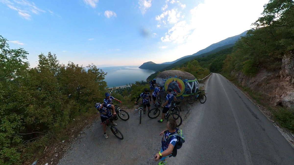 Tour around Ohrid Lake #BikingVeles #MtbTour2022