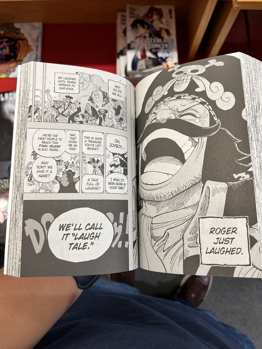 Having a look at the peak One Piece panel.

Roger laughed.