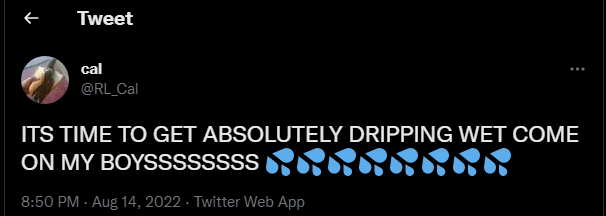 Wording couldve been better but lets go moist