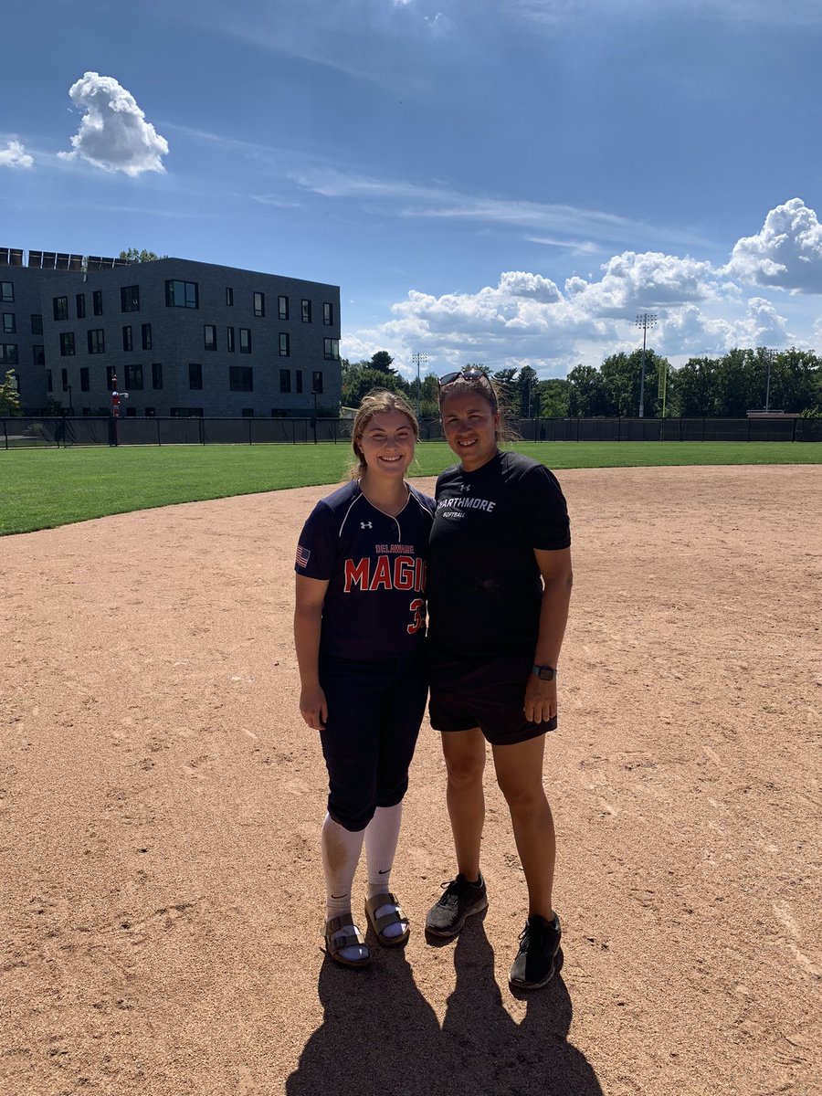 Miranda McIlvaine (@mirandamcil2023) on Twitter photo Had a great time at the <a href="/SwatSoftball_/">Swarthmore Softball</a> camp today! Thank you <a href="/melissafinley23/">Melissa Finley</a> and staff for all the advice and putting on an excellent camp! Go Swat! Had a great time at the <a href="/SwatSoftball_/">Swarthmore Softball</a> camp today! Thank you <a href="/melissafinley23/">Melissa Finley</a> and staff for all the advice and putting on an excellent camp! Go Swat!
