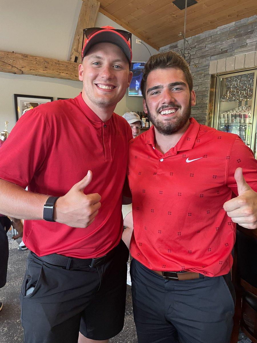 WepatGolf's tweet photo. In the battle of the youts for last place, Max Daley outlasted Tyler Kurtz who finished at an impressive +44 for the tournament https://t.co/NwW7OXKvHJ