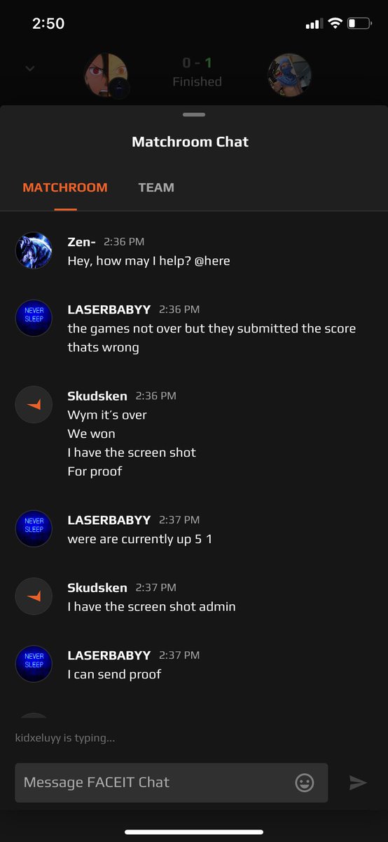 rumblynibble's tweet image. Get a better admin @FACEIT because this one believed the fakest proof of em all