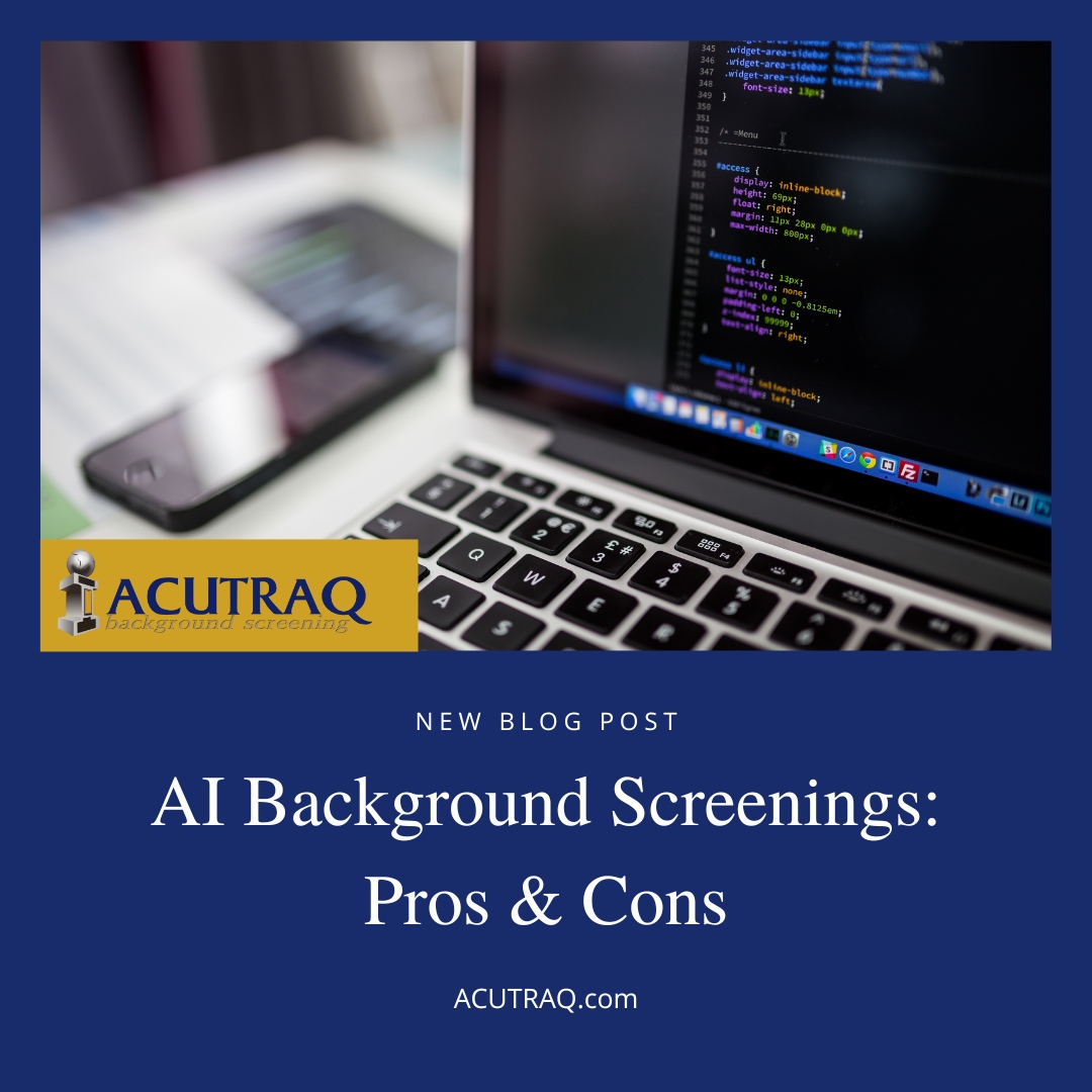 ACUTRAQ Background Screening tweet media