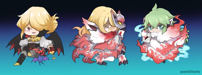 Im working on halloween set -only little patient  because i need time for complete the  estos 3 sino pasa nada los llevaré a la japan de Madrid#N #pokemon #Volo #zoroarks #zorua #halloween 
