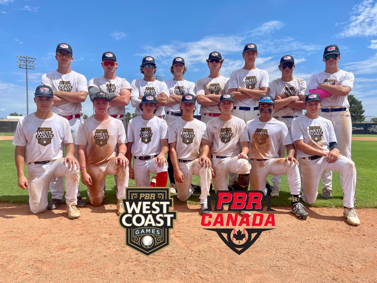 🎲𝐖𝐞𝐬𝐭 𝐂𝐨𝐚𝐬𝐭, 𝐁𝐞𝐬𝐭 𝐂𝐨𝐚𝐬𝐭🎲

PBR Canada’s 1st West Coast Games Squad had reps from BC, Alberta, Quebec &amp; Ontario. 🔥🔥

Thank you to @PBR_Nevada for hosting the 🇨🇦’s, and to all the players and parents who joined us in Las Vegas.

#PBRWCG22🎲 || <a href="/prepbaseball/">Prep Baseball</a>
