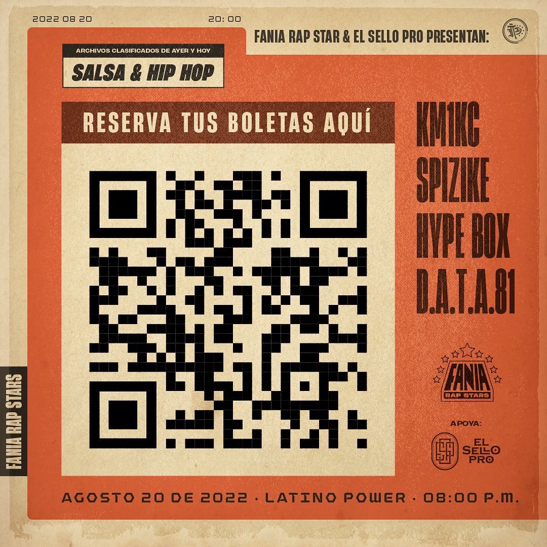 Latino_Power's tweet photo. Sábado 20 de Agosto
@faniarapstars se unió con @elsellopro para armar una súper fiesta con una selección de Salsa & Rap's con estos habilidosos en las 1s & 2s.
Preventa 20k
.
Reserva al Whatsapp 📱3214376531
#LatinoPower #elsellopro #faniarapstars https://t.co/UZixNBdJxS
