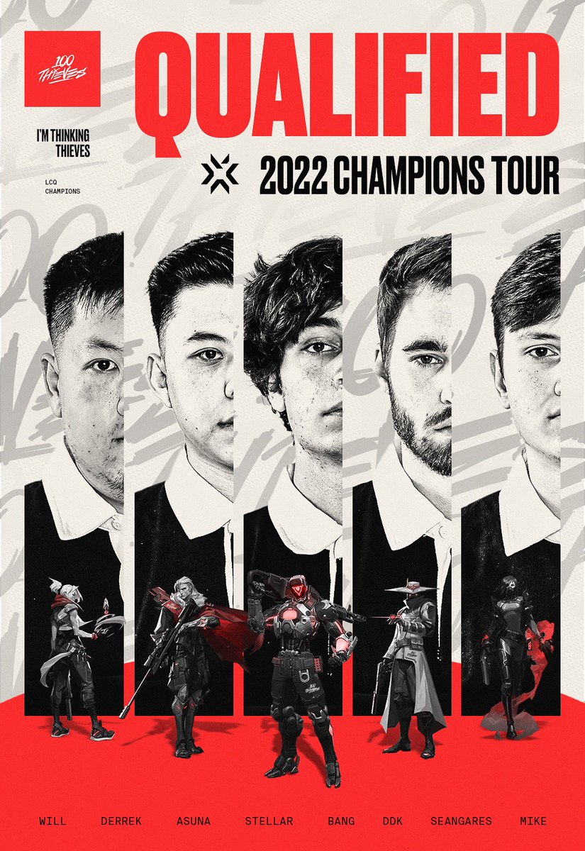 🏆 VALORANT LCQ CHAMPIONS 🏆

Next Stop: Istanbul #100T