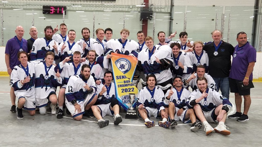 KhaosLacrosse's tweet photo. 2022 @SeniorSeriesLax champion 
Khaos Lacrosse Club  #NobileCup  🏆 https://t.co/P3GtauoW6D