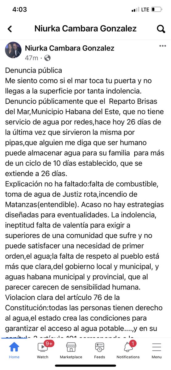 belyshhh's tweet photo. @AguasdeLaHabana  @DiazCanelB @liscuestacuba @PresidenciaCuba @ONU_derechos https://t.co/kkyN0ZUABx