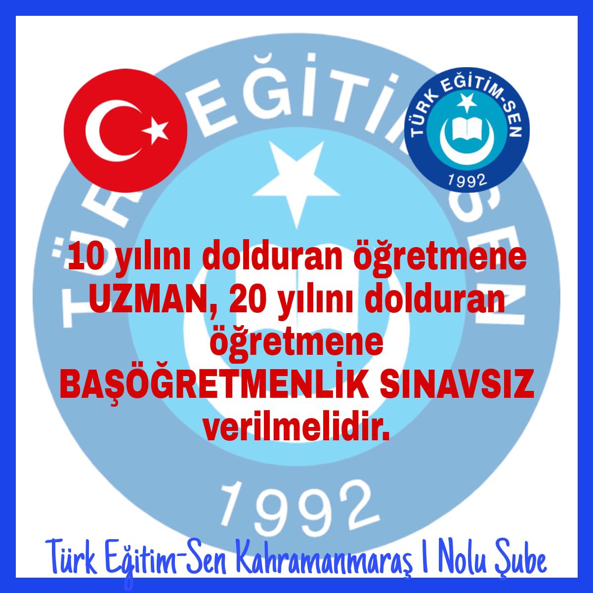 Sayın Bakan, sınav isteyen sendikayı lütfen açıklar mısınız? Açıklayınız ki malumun ilanını cümle alem görsün..!
#oeğretmenlerdiyorki #öğretmenlertekyürek #oeğretmenlerayakata #meb