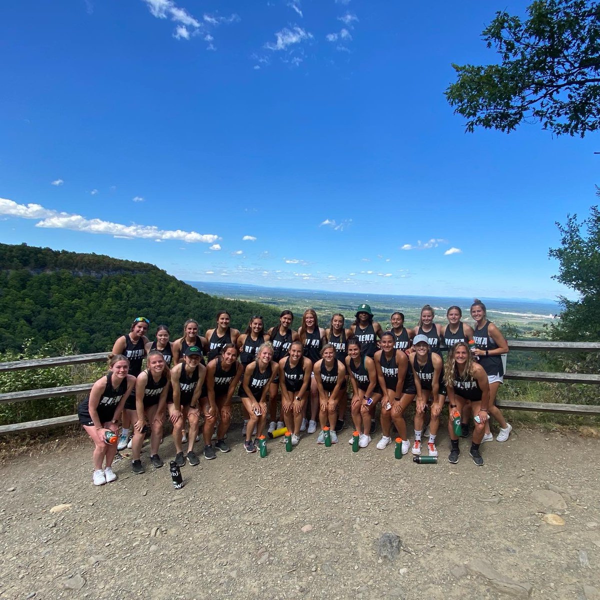 Team hike today at Thacher State Park! ⛰

#MarchOn