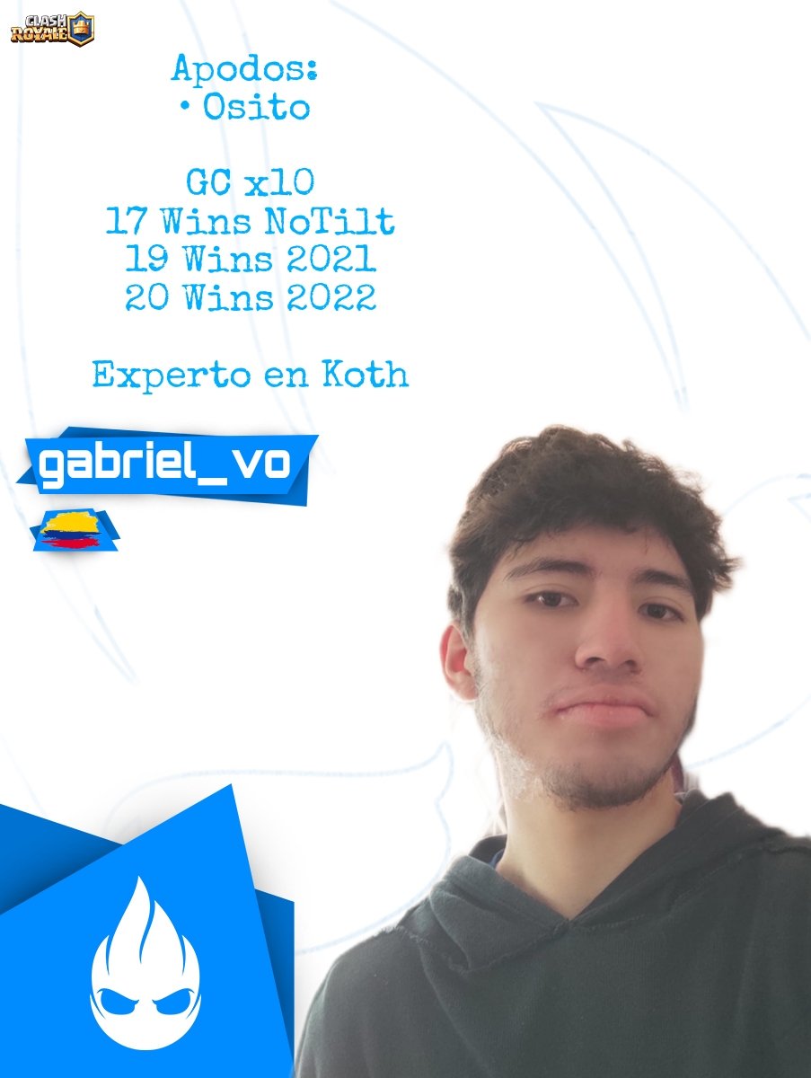 FunadosSquad's tweet photo. Uf, Nuestro séptimo jugador
El no necesita presentación ya lo conoce

El es @gabriel_vo1, se hace llamar osito.. pero de osito no tiene nada. 
El es imparable y solo le interesa ganar! y no le importa si su rival es su amigo, tu novia o compañero de equipo.
El solo viene a ganar! https://t.co/t8YmFUwLBj