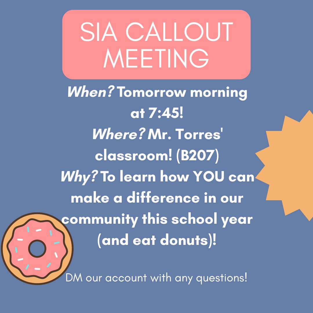 FishersSIA's tweet photo. Hey hey folks!! We hope you had an absolutely wonderful summer, and we can’t believe it’s already that time of year again! We can’t wait to see all of you tomorrow for our first meeting of the year!! Don’t miss it!! @UrbanJason https://t.co/voiCkyVqot