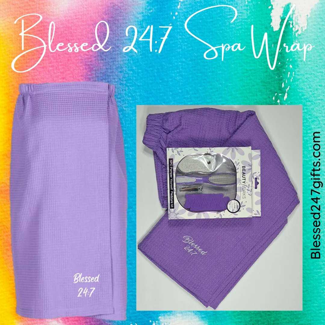RealBlessed247's tweet photo. Ladies Spa Wraps & Pedicure Sets (5 different Colors)
✅️ https://t.co/CaOdB2JL2A
(FREE) Shipping
#Blessed247
#Blessed247Gifts
#TrademarkOwner
#Christianbrand
#SpaDay #SpaWrap
#selfcare
#GiftShopOnline
#GiftShop #perfectgifts
#pedicure
#DMV #FreeShipping
#christianapparel https://t.co/b34jXZDGS7