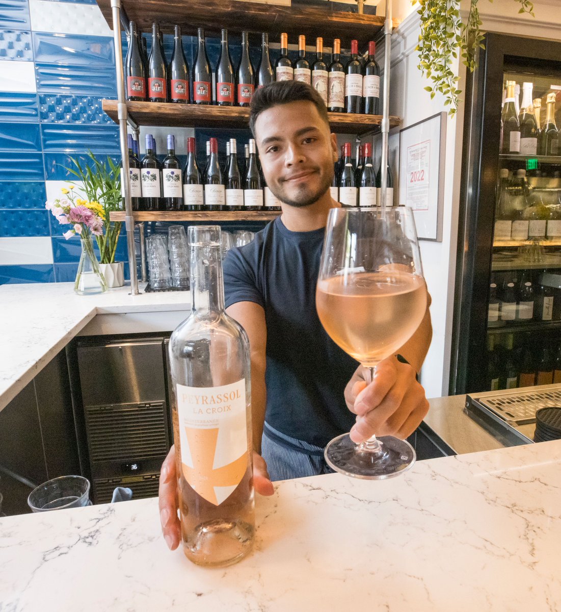 a crisp summer glass 🍷 &gt;&gt;&gt; 

📍: Grand Tour Boston
📸: Kyle Klein Photo