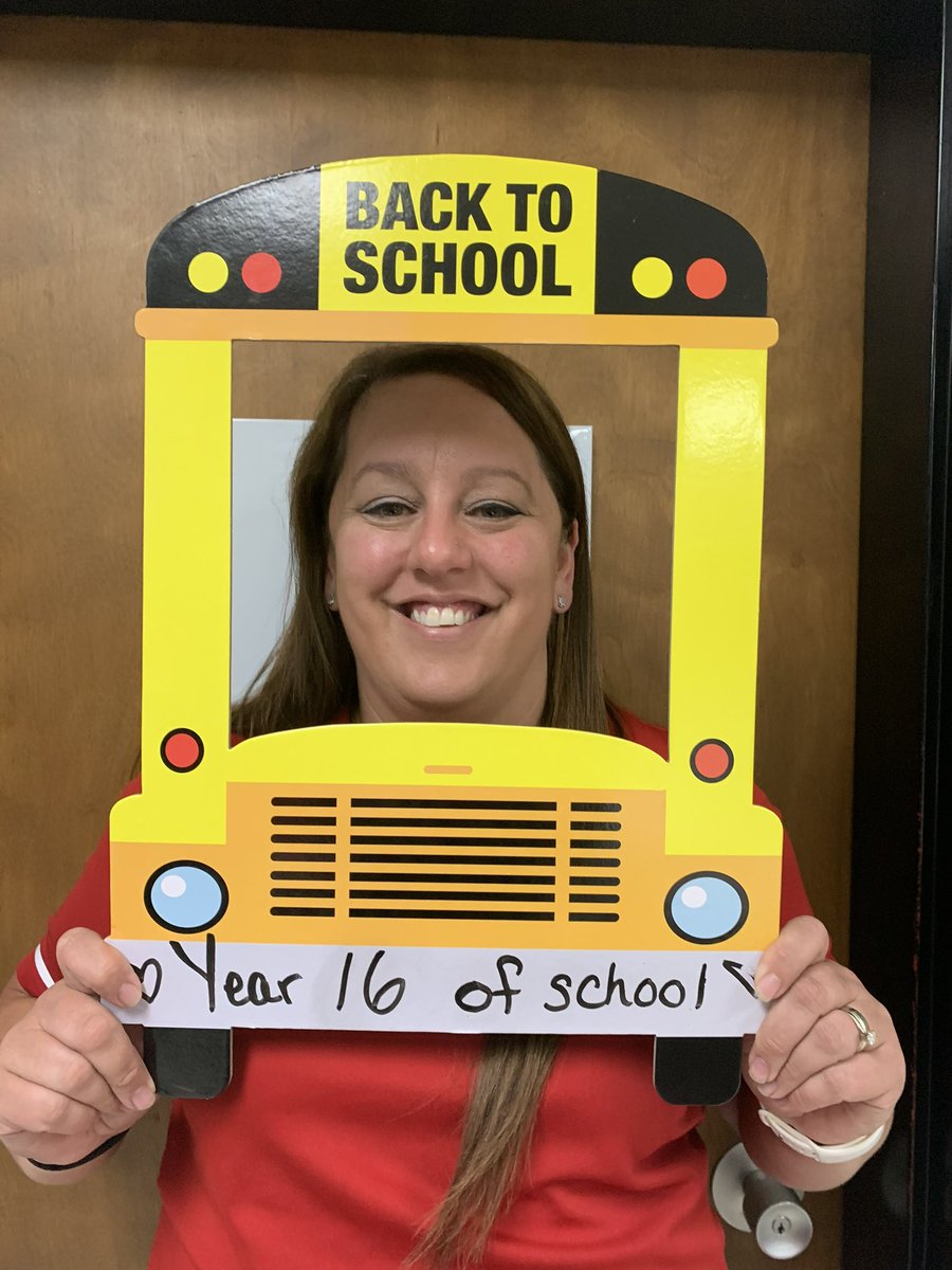 Year 16! Will never forget what it is like to start a classroom or a school year!