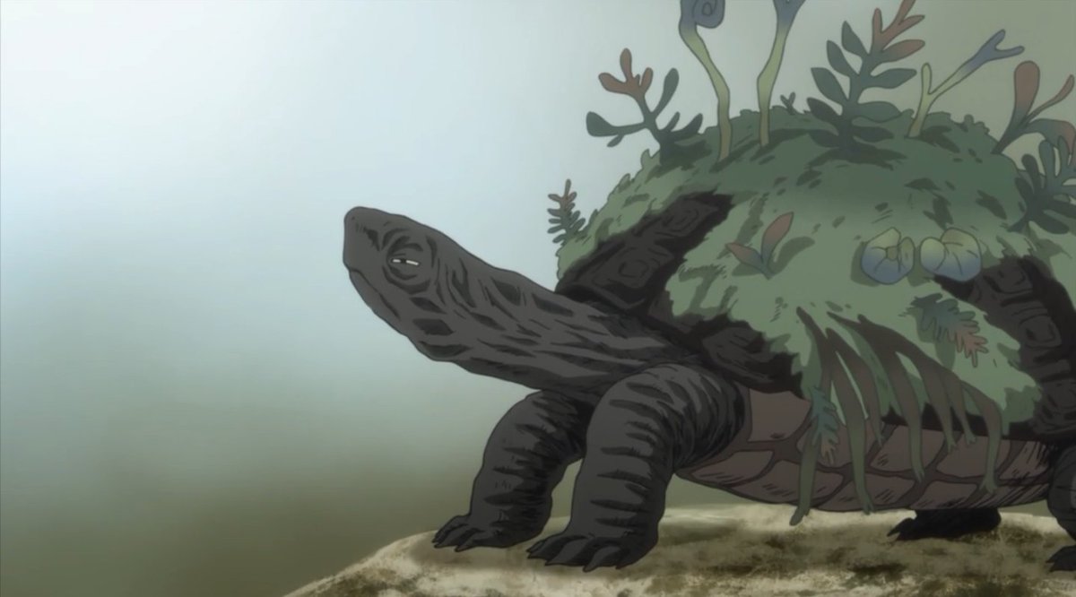 TripleJumpDive's tweet photo. @redpyrameadhead He's like a grosser version of this guy from Mushishi https://t.co/bcfTKUsQMc