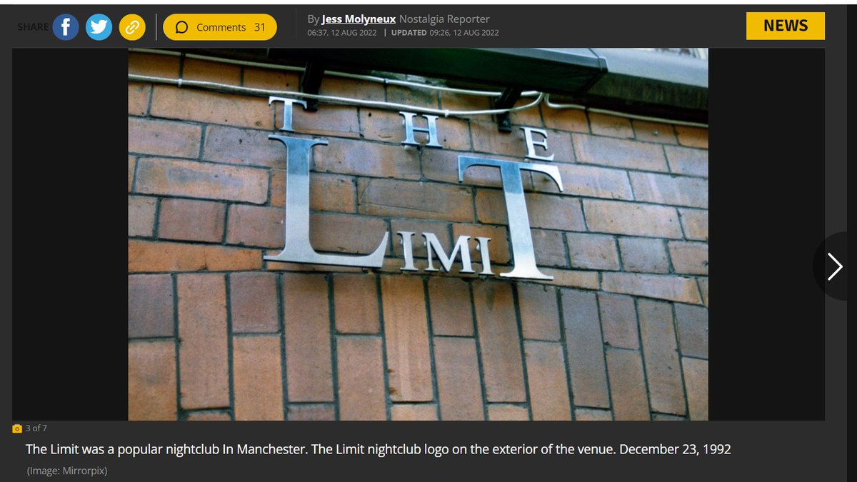 The Limit nightclub inspired me to write my feature film crime thriller screenplay, Clubland. More at clublandthemovie.co.uk