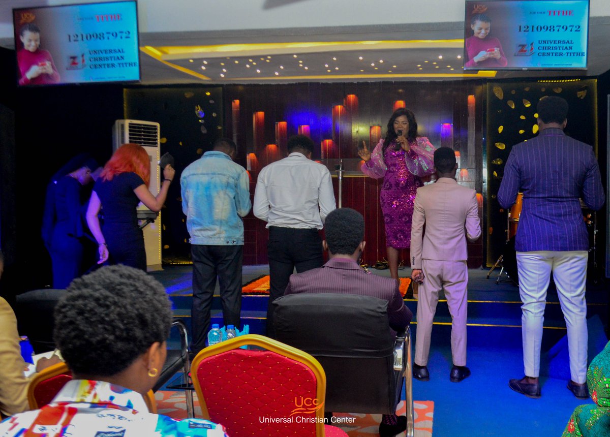 uccnation's tweet photo. ✍️ "Life is certain and life is sure when it is lived as led by the spirit of God."

#universalchristiancenter #ucc #uccnation #Sunday #ibadan https://t.co/VGi1SfLg9n
