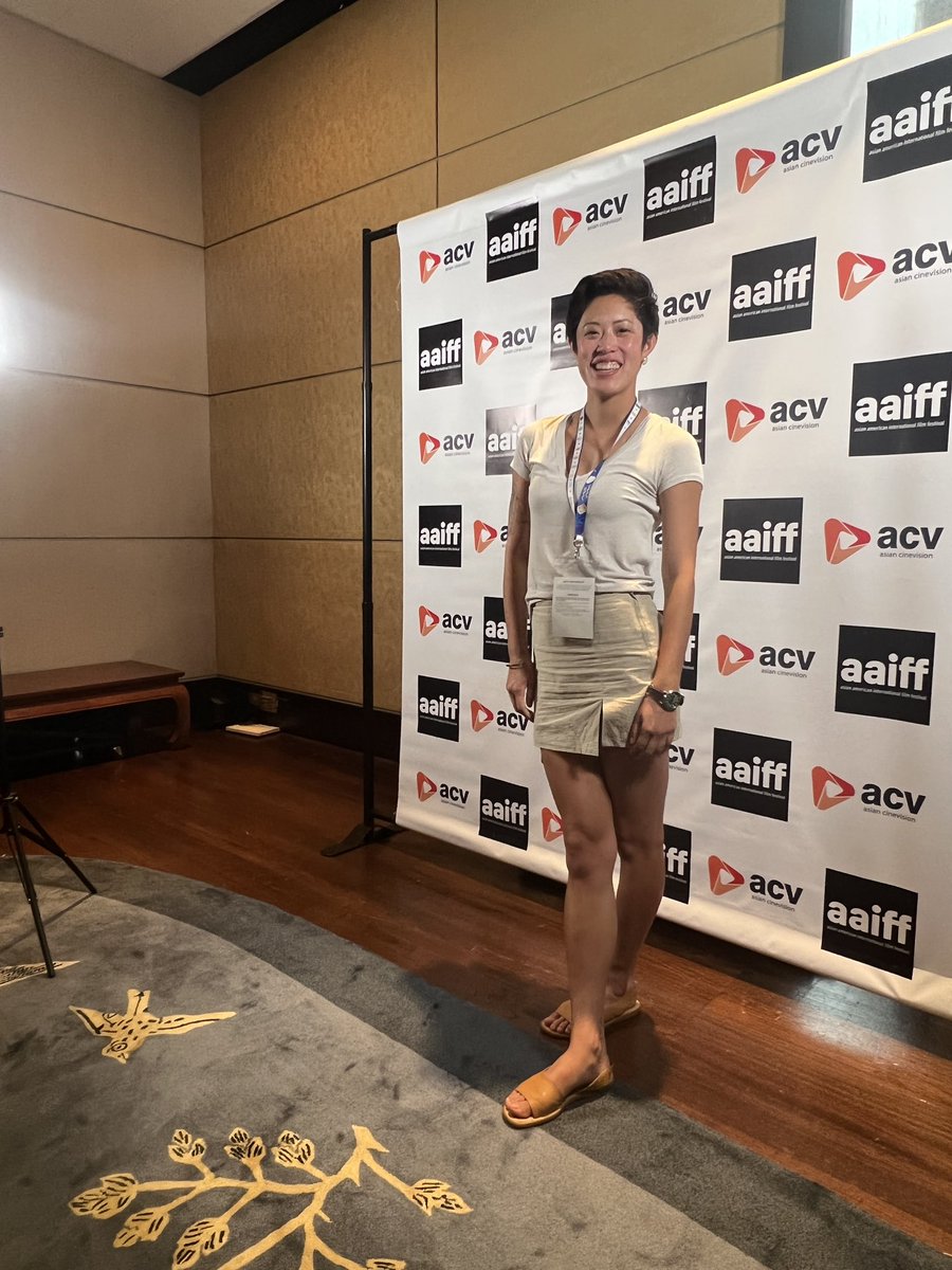 teresaleebot's tweet photo. a good time at @AsianCineVision #AAIFF45 with get loved, thank u for a wonderful time new york https://t.co/x2Ma8vyn6T