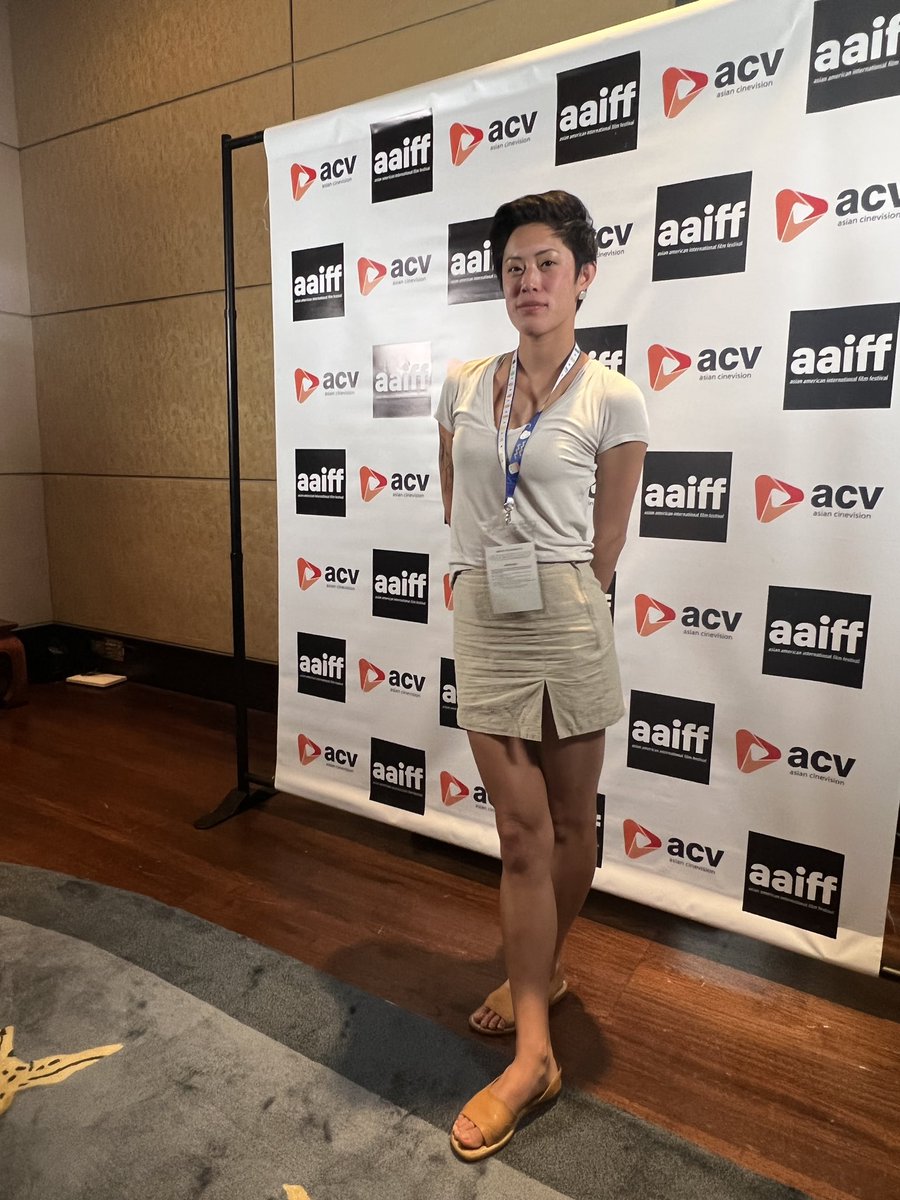 teresaleebot's tweet photo. a good time at @AsianCineVision #AAIFF45 with get loved, thank u for a wonderful time new york https://t.co/x2Ma8vyn6T