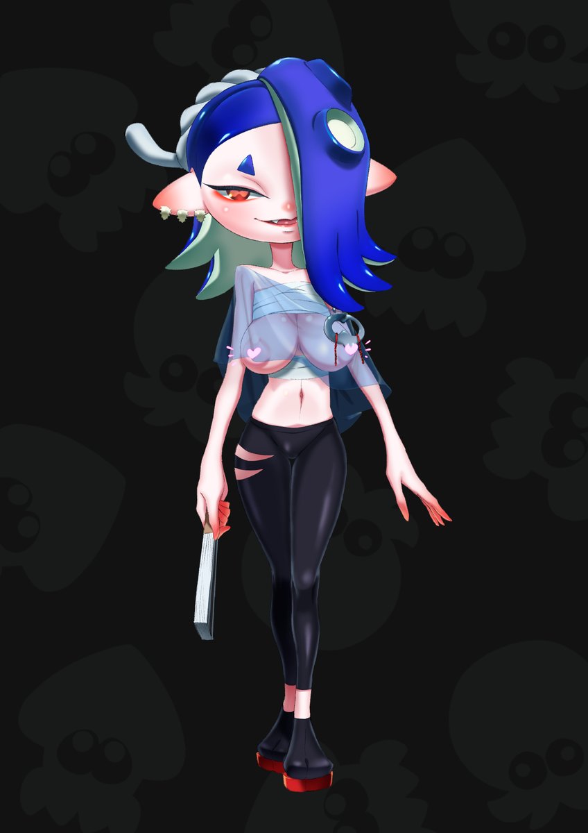 スプラトゥーン3。すりみ連合。透け透けフウカ。
ハート無しはpixivで。
https://t.co/Vow6VEvNP7 