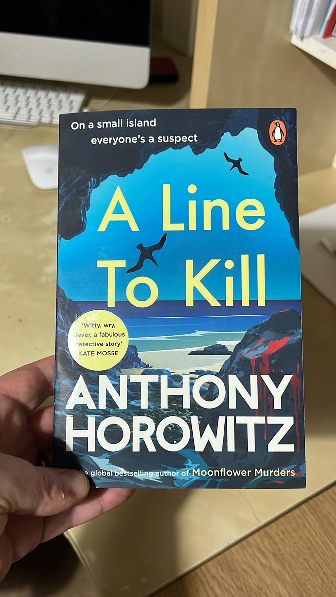 Always a pleasure to spend time in the company of Hawthorne and @AnthonyHorowitz - and finished just in time for Book4!