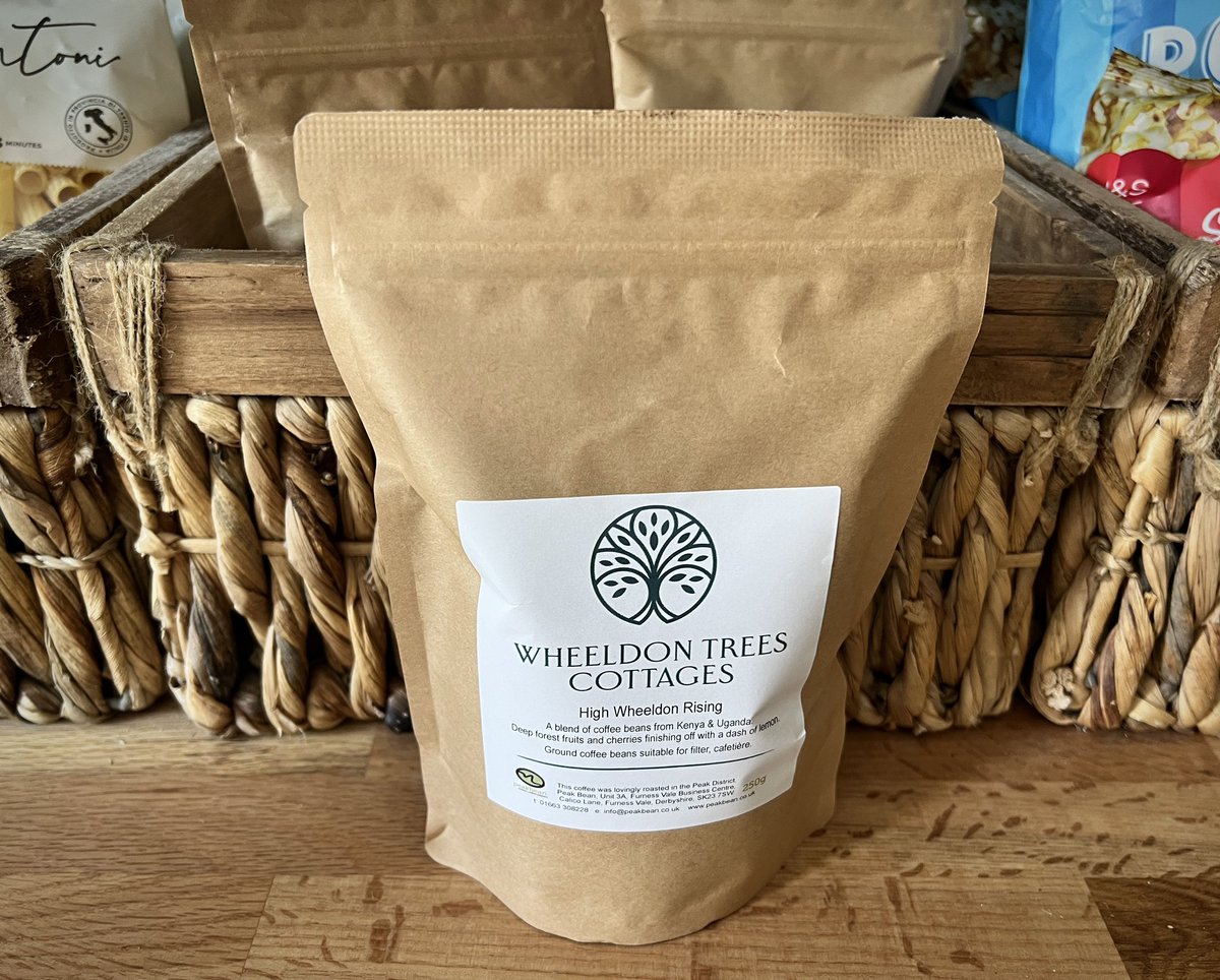 Peak_District's tweet photo. New delivery from our friends at @peakbean - every cottage gets a bag free on arrival and we also sell it in our honesty shop.

#shoplocal #peakdistrict https://t.co/mpYxICmoZ6