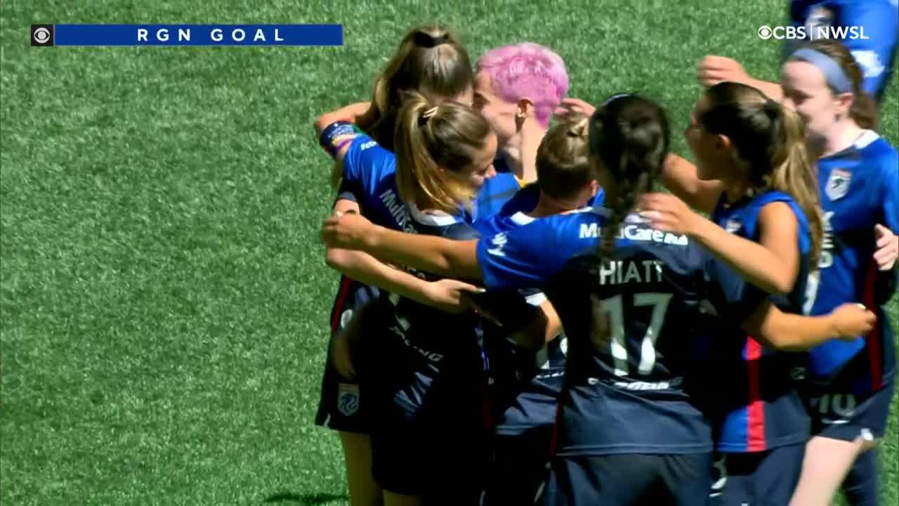 MEGAN RAPINOE GETS HER BRACE 💥

HER THIRD GOAL IN TWO MATCHES 🔥”