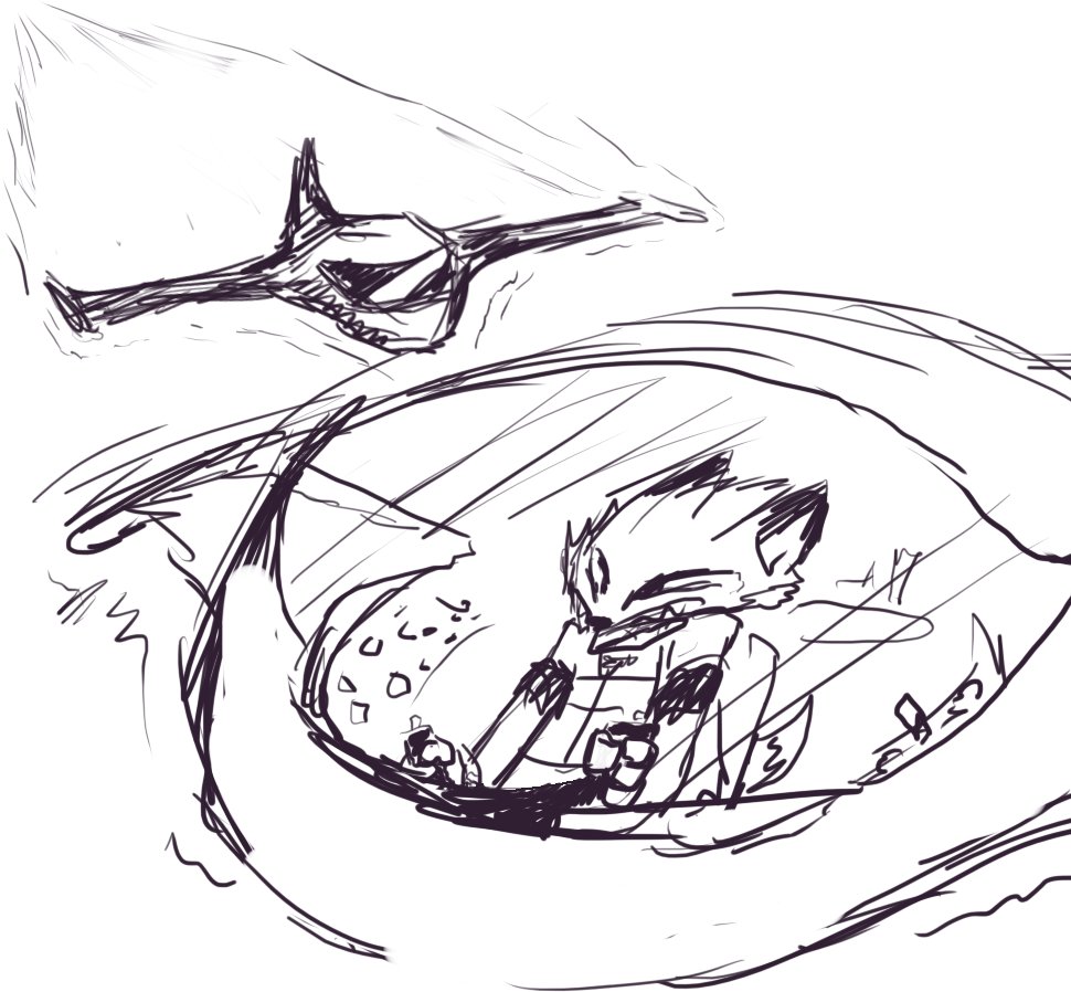 warffle's tweet photo. Spaceship!🚀
Check out my carrd!
✨https://t.co/zKct6Xqpny✨
#furryartwork #furryart #fox #fursona #spaceship #digitalsketch #warffle https://t.co/GC5iB6bEuB