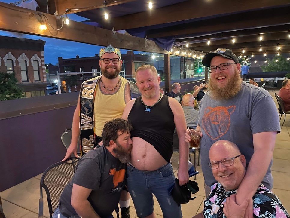 Thank you to all who joined us last night for Bear Happy Hour. We had great weather on the rooftop. 🐻 #dsmbears #capitalbears #gaybear #LGBTQIA