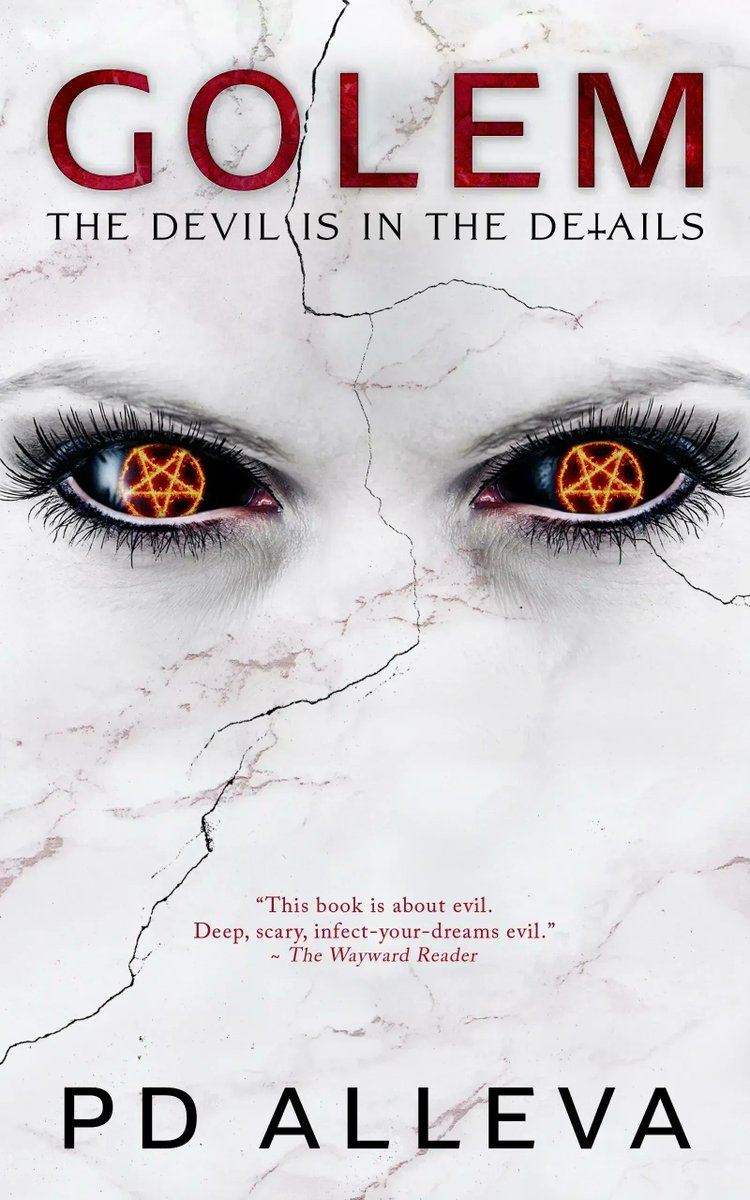 Last Day to Enter! Check out the new Golem cover and enter to win. Prizes include: 5 Golem Hardcovers. 5 Golem Paperbacks. And 20 Golem eBooks.
Click here for the giveaway: buff.ly/3bxytVD 
#horror #giveaway #horrorreads #horrorbooks #readingcommunity #booktwt #HorrorFam