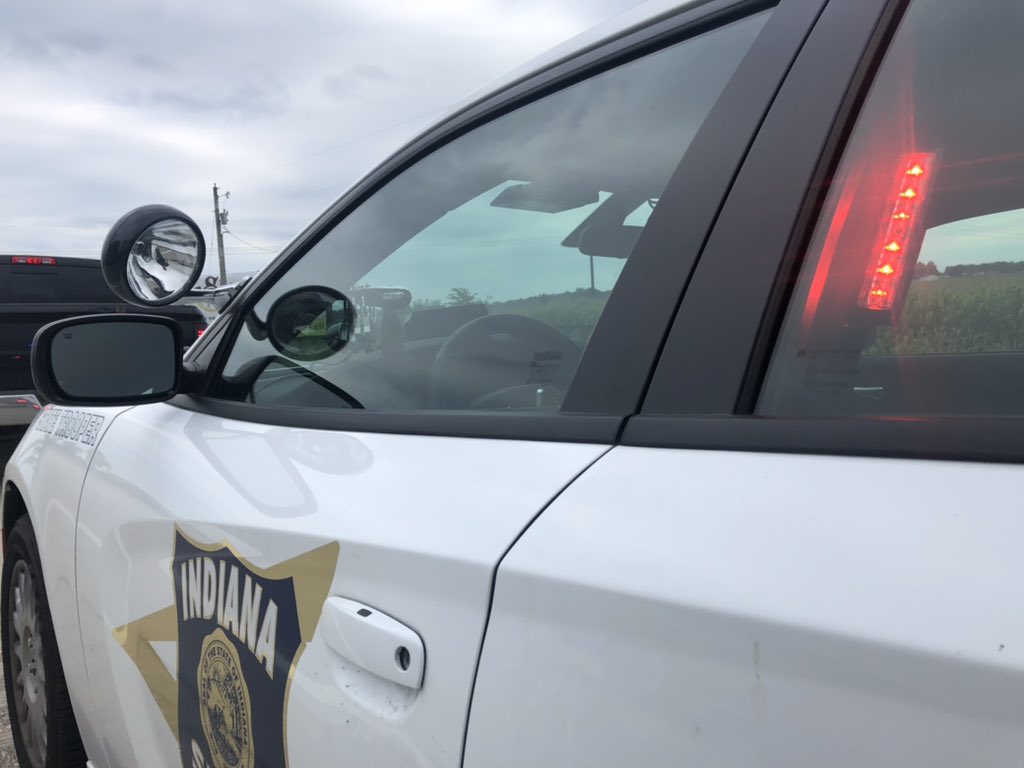 Today, I stopped a vehicle traveling in the far left lane on I-65 below the speed limit.  There were numerous vehicles waiting to pass. 

If you are driving in the far left lane on interstates in Indiana, you must move right to allow other vehicles to pass you on the left.