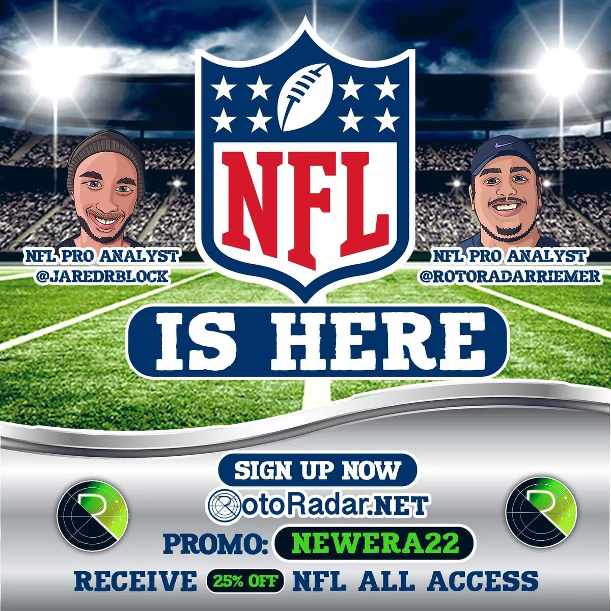 It’s been a while…

Retweet this if you think I should give you a $500 <a href="/RotoRadar/">RotoRadar</a> #NFL #DFS 22/23 Season Pass.