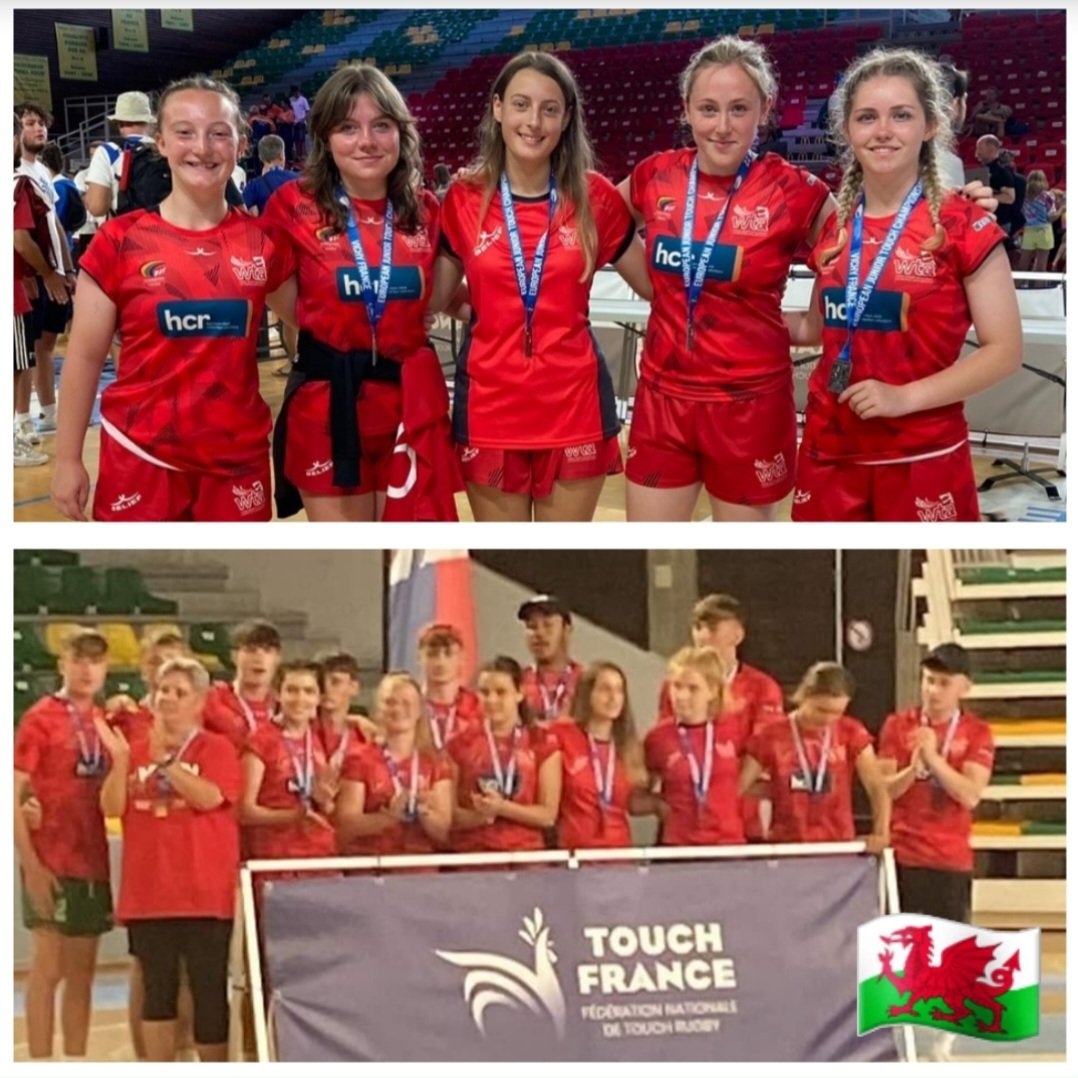 WestSwanseahawk's tweet photo. On their way home after 3 fantastic days representing @WalesTouch in the European Championships 2022.
An experience never to be forgotten &amp; proud to represent their Country 
🏴󠁧󠁢󠁷󠁬󠁳󠁿🏉
Well done Girls 👏👏
#BecomeaHawk

@sarahjonesyx @happyeggshaped @MarshallSwansea @ospreys_women https://t.co/wInz7XrWXk