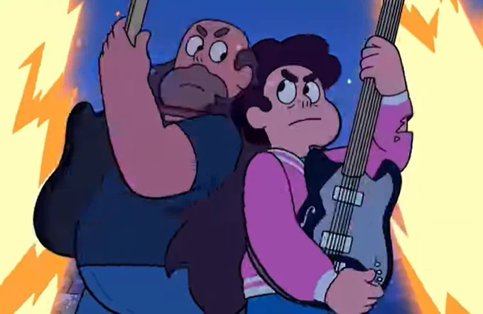 dont see many people talk about it but a fun detail ilike in steven  "see you at the concert tonight?" "wouldnt miss it for the world!" ...he wasnt joking 