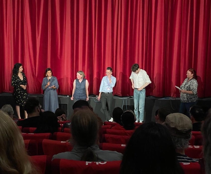 MoquetteFilms's tweet photo. Thank you to everyone who managed to get along to The Barber’s first every screening in Edinburgh yesterday. Here’s a few little snaps from the big day! #edinburghfilmfestival #thebarber #filmfestival #scottishproduction #shortfilm @eiffindustry https://t.co/trhDdHhyUk