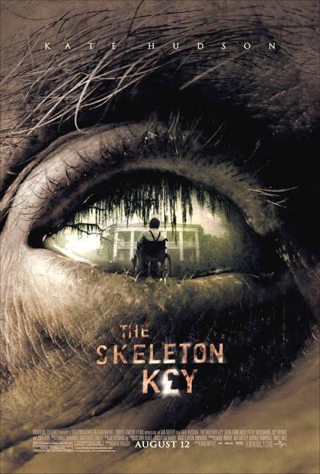 “The Skeleton Key” (La Llave Maestra), protagonizada por Kate Hudson, me parece una película sumamente infravalorada. 🗝