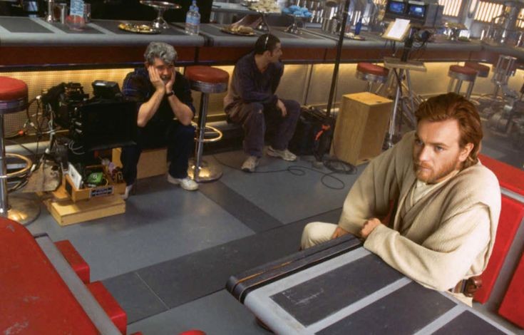 ilydarth's tweet photo. i love this picture bc george lucas is me https://t.co/bLwK9DX1EH