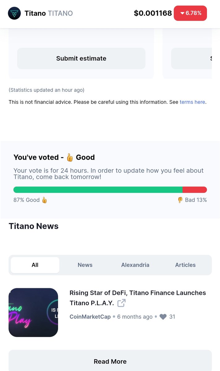 c0mmunitydriven's tweet photo. @TitanoFinance #Passivelncome #MONEY #defi #blockchain #Crypto #cryptocurrencies #NewsUpdate #news #economy #EarnMoneyOnline #earnmoney #Motivation #success #Motivational #Motivated #Maths #FinancialFreedom #freedom #business #investing #btc #BNB #Trending #BSCGem #100xgem #ETH https://t.co/MinHWDcCOu