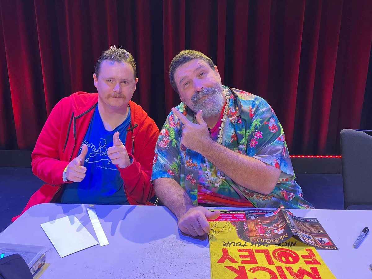 Willlowtree4's tweet photo. @RealMickFoley #nicedaytour #GoldCoast #thankyoumick #hardcorelegend https://t.co/TSTF4bZWoc