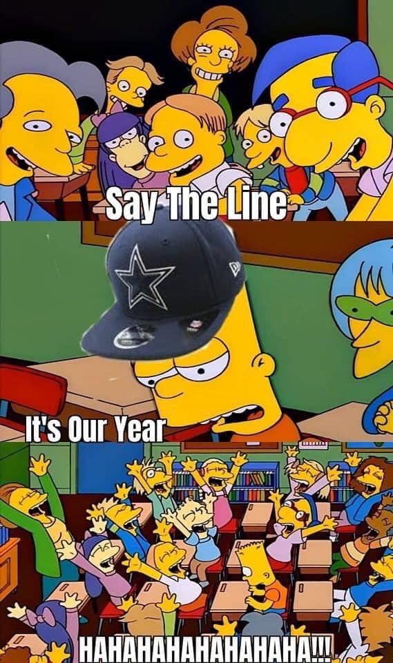 Cowboys fans every season: